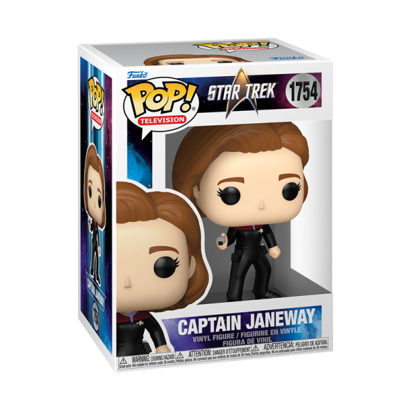 FUNKO POP!  Vinyl Figur Television Star Trek Captain Janeway 1754